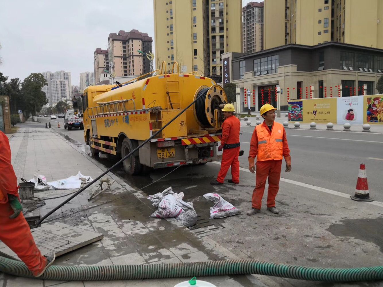 新平排污管道清淤-管道清洗